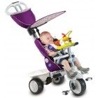 Велосипед Smart Trike Recliner Stroller 4 в 1 с игровой панелью сиреневый